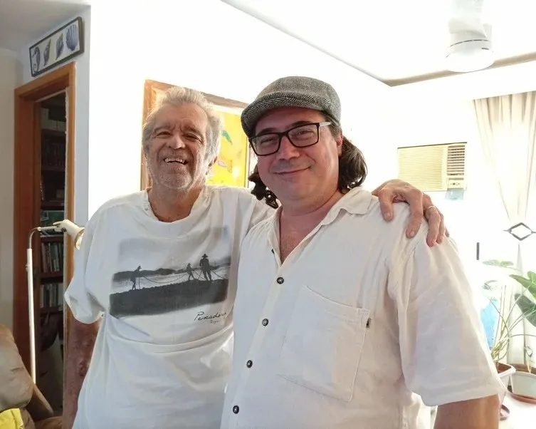 Professor Rodrigo e professor Marco
